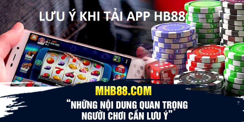 Những nội dung quan trọng người chơi cần lưu ý